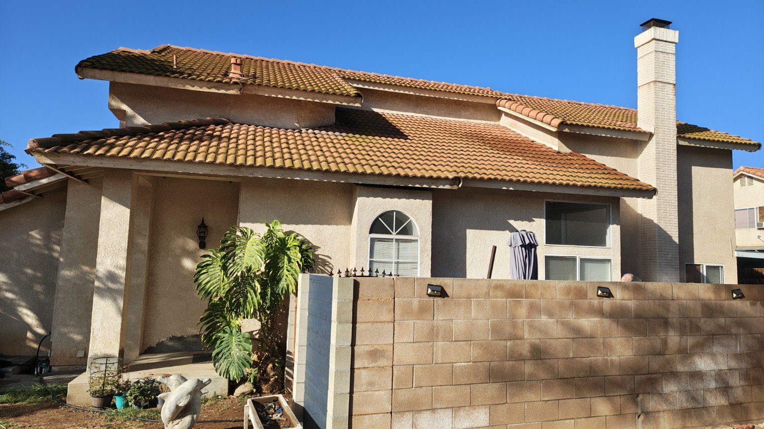 Weathered exterior before painting — view 5